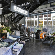 Name retailers like Barkers were quick to secure black, gray