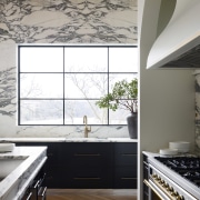 A substantial oven, cooktop and rangehood can cater 