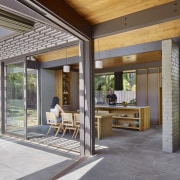 The extension accommodates the new primary living areas 