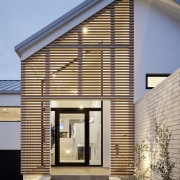 The formal entry to the home – timber 