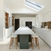 The new kitchen. - The warmth of the 