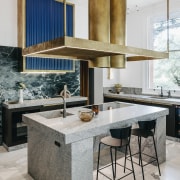 The august kitchen – seen here: the marble 