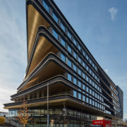 Targeting LEED Platinum certification, Masaryčka’s double-insulated façade ensures 