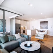 The apartments feature bespoke furniture collections by Josephine 