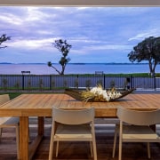 Open air dining with the scenery. - All 