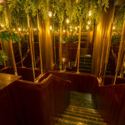 Sushisamba restaurant staircase. - Fusion tastes and cityscapes 