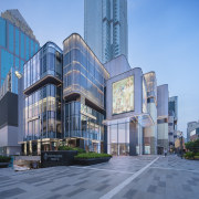 Looking at the reinvented, now futuristic mall at 