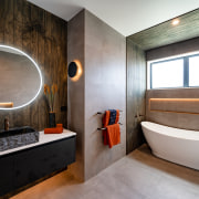 The design vision for this main bathroom is 