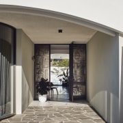 Front entry looking through the home to the 