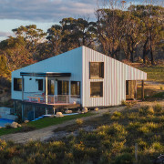 The contemporary, energy-conscious home seen in its beautiful 