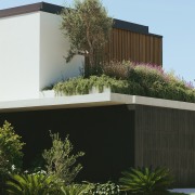 The exterior presents to the established streetscape as 