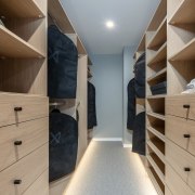 Built-in storage was part of the brief for 