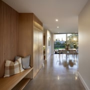 Entry hallway with dining straight ahead. - Japanese 