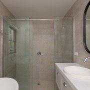 In both the bathroom and ensuite, Blanc Heritage 