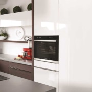 French appliance style, quality and value for money architecture, cabinetry, countertop, cupboard, floor, furniture, home appliance, house, interior design, kitchen, kitchen appliance, kitchen stove, major appliance, material property, property, refrigerator, room, tile, white