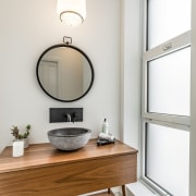 Neogothic architecture with contemporary character architecture, bathroom, building, cabinetry, ceiling, coffee table, floor, flooring, furniture, hardwood, home, house, interior design, property, room, shelf, table, wood, white