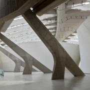 Past use – vestige of velodrome in Entrance 