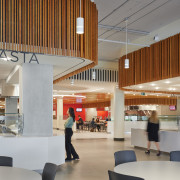 The new Food Hall offers students a wide 