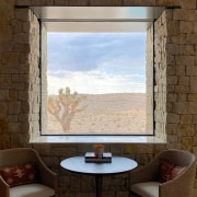 View from the kitchen.Photography by Daniel Joseph Chenin. 