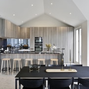 The kitchen in this new build townhouse – 