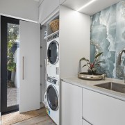 With even the scullery/laundry visible from the living 