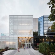 The new T.A. Saint-Germain library rises as a 