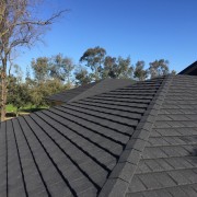 A brand new roof - daylighting | outdoor daylighting, outdoor structure, roof, roofer, sky, gray, black, blue