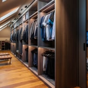 The new large walk-in wardrobe offers plenty of 