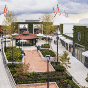 The new scheme was designed by Chapman Taylor, white