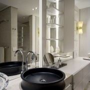 A table top vessel sink is another designer 