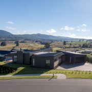 Taking the long view of the Taupo home. 