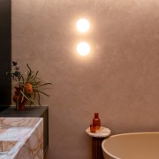 A side table, with top in the same 