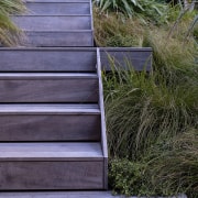 The decking stairs and staggered platforms cut down 