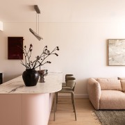 Living room furniture is in a matching colour 