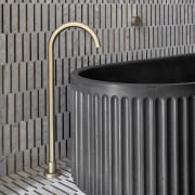 The crenulated finish on the Doric tub plays 