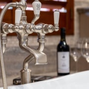 The aptly ornate taps are Perrin Rowe, sourced 