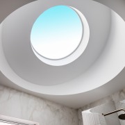 Eye in the sky? The new skylight floods 