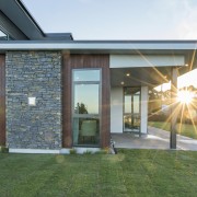 The home produces power, collects water and recycles architecture, facade, home, house, real estate, window, white