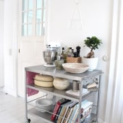 See more floor, furniture, home, living room, product, shelf, shelving, table, white