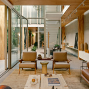 Open plan living with the beauty of wood 