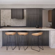 The island bench takes centre stage as the 