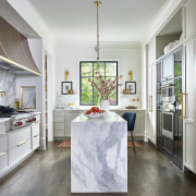 The kitchen is designed to look its best 