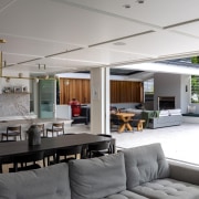 The big picture – living, dining, kitchen and 