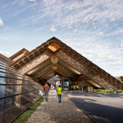 GLU Gelephu Airport concept – logistics entrance. 