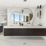 Lux Interiors developed an easy access vanity that 