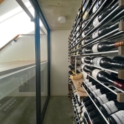 Basement level wine cellar. - Under the spreading 