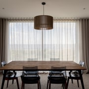 Much like the wider house design, the spacious gray