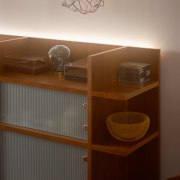 Display shelving cabinetry detail. - Mid-century fare - 