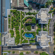 Kampung Admiralty 5 - aerial photography | architecture aerial photography, architecture, bird's eye view, building, city, condominium, house, metropolis, metropolitan area, mixed use, neighbourhood, real estate, residential area, suburb, tower block, tree, urban area, urban design, gray