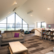 Communal living space. - Design driven hostels cater 